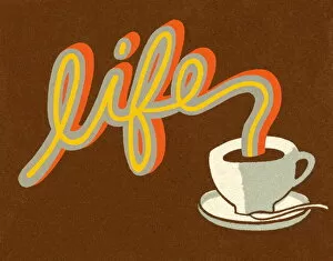 Images Dated 2nd November 2012: Life Pouring Coffee