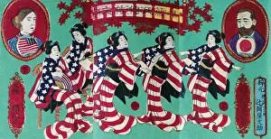 Grant Prints: Life of President Grant in Japanese