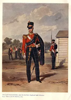 Portrait Male Fashion Prints: Light Infantry