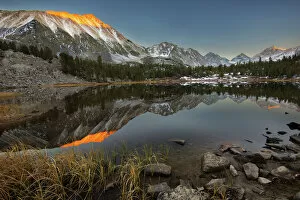 Quan Yuan Landscapes Gallery: Last light at little lakes valley