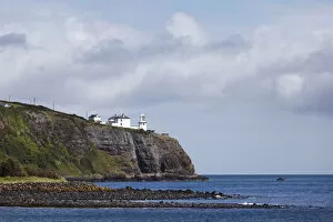 Images Dated 28th May 2011: Lighthouse at the Blackhead, Whitehead, County Antrim, Northern Ireland, Ireland, Great Britain