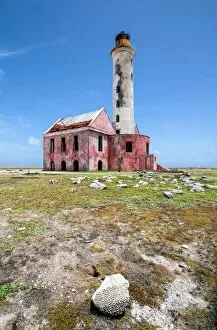 Images Dated 13th August 2013: Lighthouse on Little Curacao (Klein Curacao)