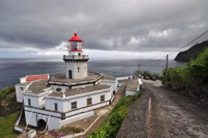 Images Dated 15th July 2015: Lighthouse of Ponta do Arnel, S├úo Miguel, Azores