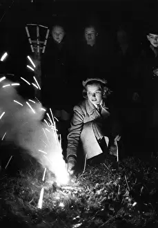 Femal Prints: Lighting A Firework