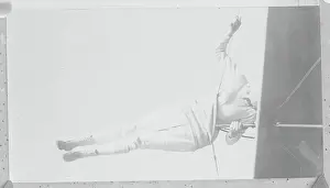 Toronto Prints: Lillian Boyer Performing Aerial Stunt