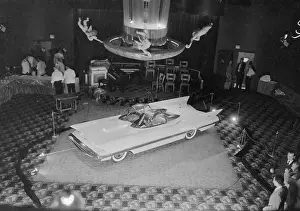 Lincoln Futura Automobile on Display at Auto Show