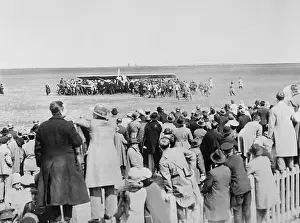Brussels Prints: Lindbergh Arriving From Paris