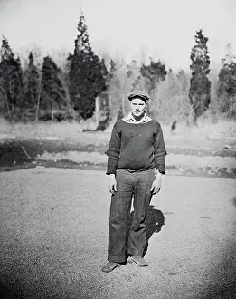 Hopewell Prints: Lindbergh Kidnaping Witness Along Roadside