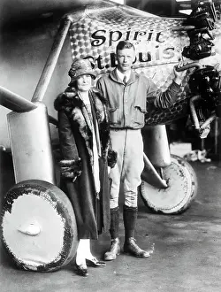 Lindbergh and Spirit of St.Louis