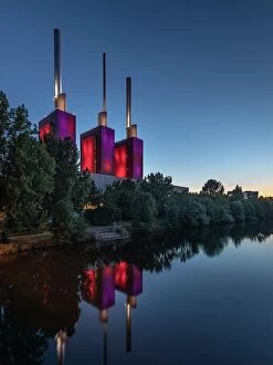 Ronny Behnert Collection: Linden power plant, Hanover, Germany