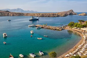 Images Dated 30th May 2018: Lindos Bay