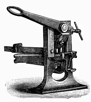 Museum Collection: Line cutter machine
