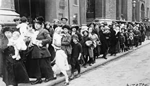 Dublin Prints: Line of Displaced Families