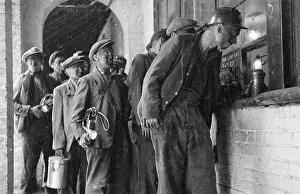 Line Of Miners
