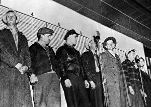 Criminal Prints: Lineup At Police Station