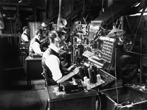 Turntable Prints: Linophone Operators