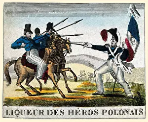 Polish Prints: Liqueur Des Heros Polonais