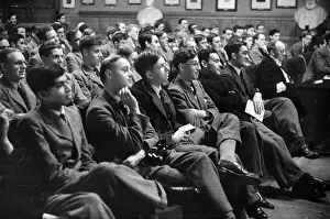 Clubs And Societies Prints: Listening To Debate