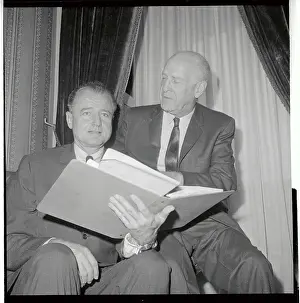 George A Prints: Lister Hill with George A. Smathers