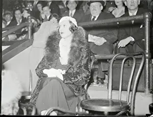 Lita Grey Chaplin Attending Bicycle Race