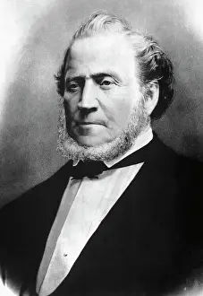 Brigham Young Prints: Lithograph Of Brigham Young