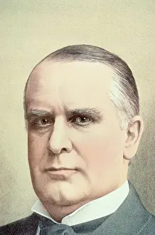 Lithograph/Close-Up/William Mckinley