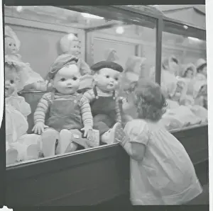 Desire Prints: Little Girl Longing for Dolls