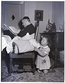 Banquet Prints: Little Girl Tries to Steal Afikomen