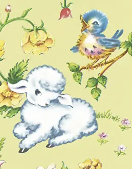 Little Lamb and Bird