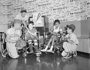 Poliomyelitis Prints: Little League Players