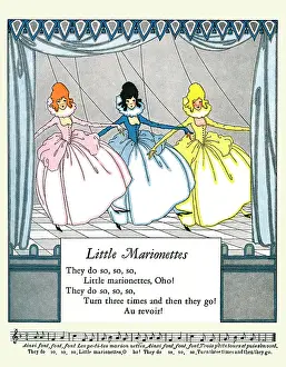 Dolls Prints: Little Marionettes