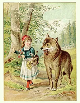 Danger Gallery: Little Red Riding Hood and the Wolf