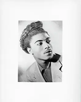 Prints of ATLANTA - CIRCA 1952: Little Richard poses for an early portrait circa 1952 in Atlanta, Georga. (Photo by Michael Ochs Archive/Getty Images) The Architect of Rock: Little Richard Early Portrait