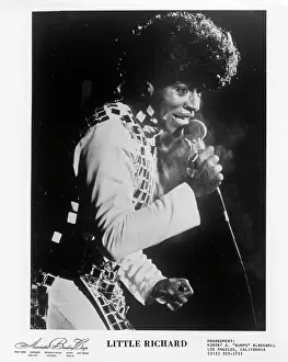 Prints of CIRCA 1972: Musician Little Richard performing onstage in circa 1972. (Photo by Michael Ochs Archives/Getty Images) The Architect of Rock: Little Richard Peforming