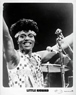 Prints of CIRCA 1972: Musician Little Richard performing onstage in circa 1972. (Photo by Michael Ochs Archives/Getty Images) The Architect of Rock: Little Richard Performing