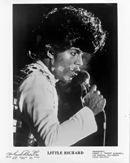 Prints of CIRCA 1972: Musician Little Richard performs onstage in circa 1972. (Photo by Michael Ochs Archives/Getty Images) The Architect of Rock: Little Richard Performing