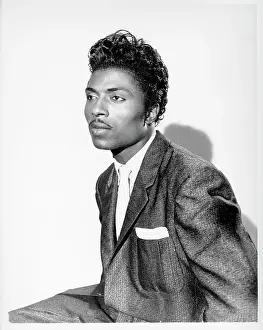 Prints of CIRCA 1957: Musician Little Richard poses for a portrait in circa 1957. (Photo by Michael Ochs Archives/Getty Images) The Architect of Rock: Little Richard Portrait