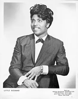 Prints of CIRCA 1957: Musician Little Richard poses for a portrait in circa 1957. (Photo by Michael Ochs Archives/Getty Images) The Architect of Rock: Little Richard Portrait