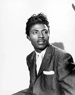 Prints of CIRCA 1956: Musician Little Richard poses for a portrait in circa 1956. (Photo by Michael Ochs Archives/Getty Images) The Architect of Rock: Little Richard Portrait