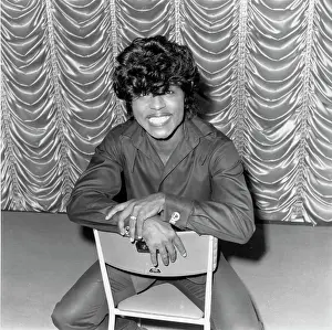 Prints of CIRCA 1967: Musician Little Richard poses for a portrait with a piano in circa 1967. (Photo by Michael Ochs Archives/Getty Images) The Architect of Rock: Little Richard Portrait