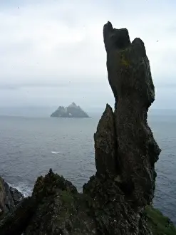 County Kerry Prints: Towards little skellig