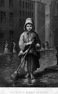 Poverty Prints: A Little Street Sweeper