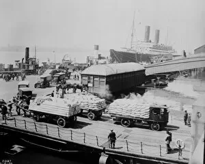 Cart Collection: Liverpool Docks