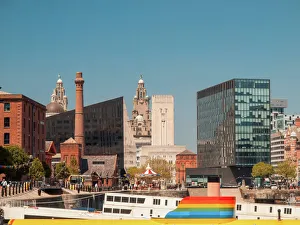 Images Dated 21st June 2015: Liverpool, Pier Head and Albert Dock