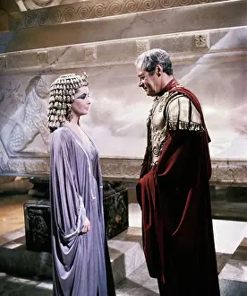Liz Taylor and Rex Harrison in Cleopatra