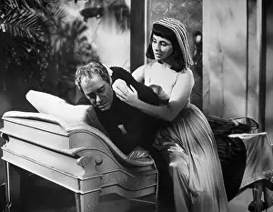 Comforting Prints: Liz Taylor and Rex Harrison in Cleopatra
