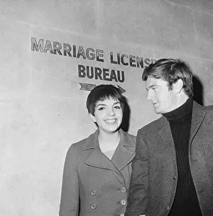 Engagement Prints: Liza Minnelli with Fiance Peter Allen