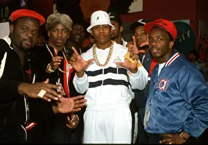 LL Cool J with LA Posse