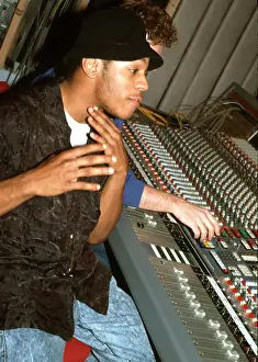 LL Cool J Recording Bigger And Deffer Album with LA Posse