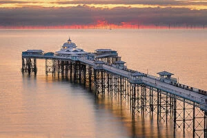 A fascinating collection of images featuring great British piers: Llandudno Pier study